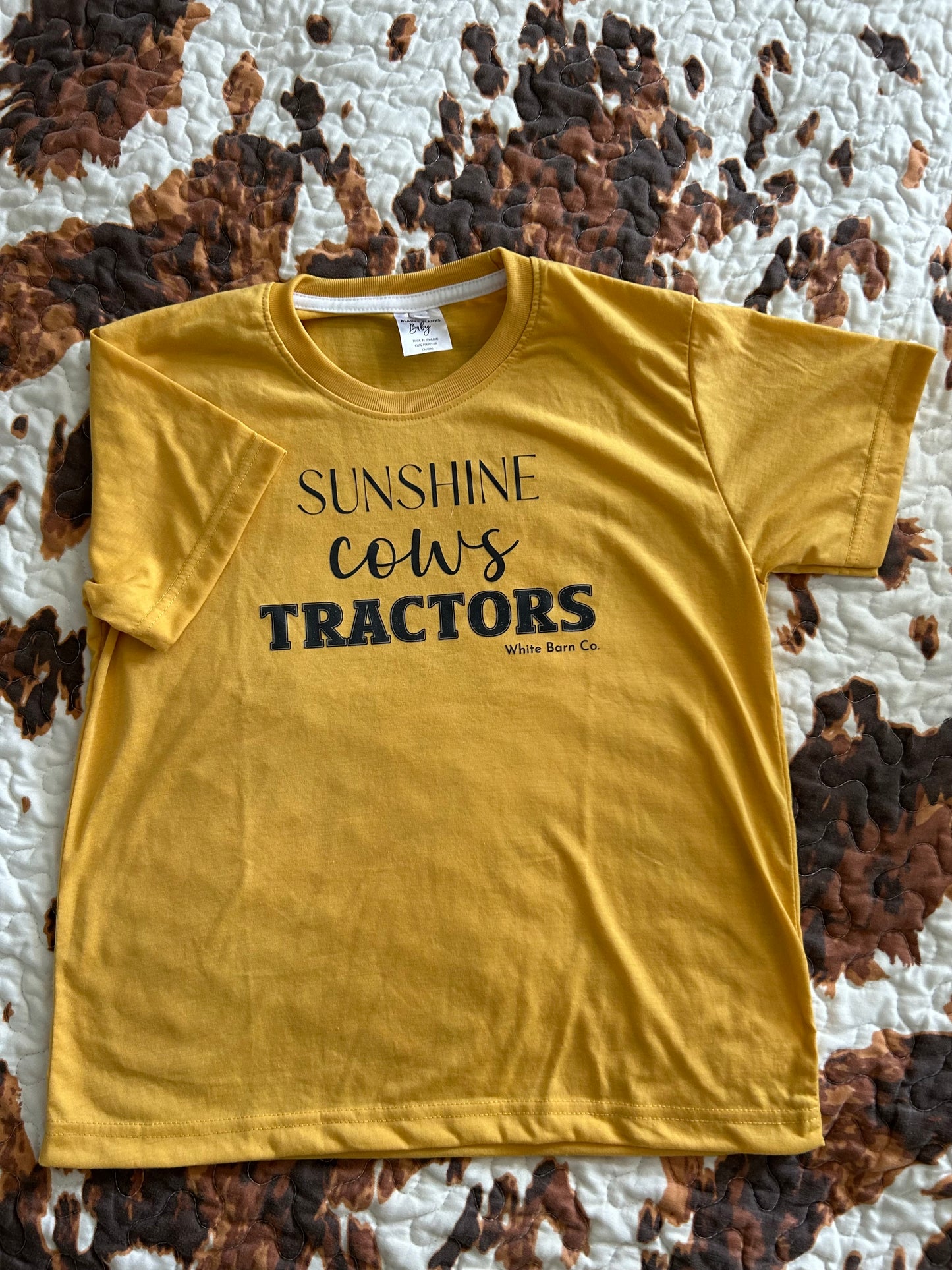 Sunshine, Cows & Tractors Youth Tee