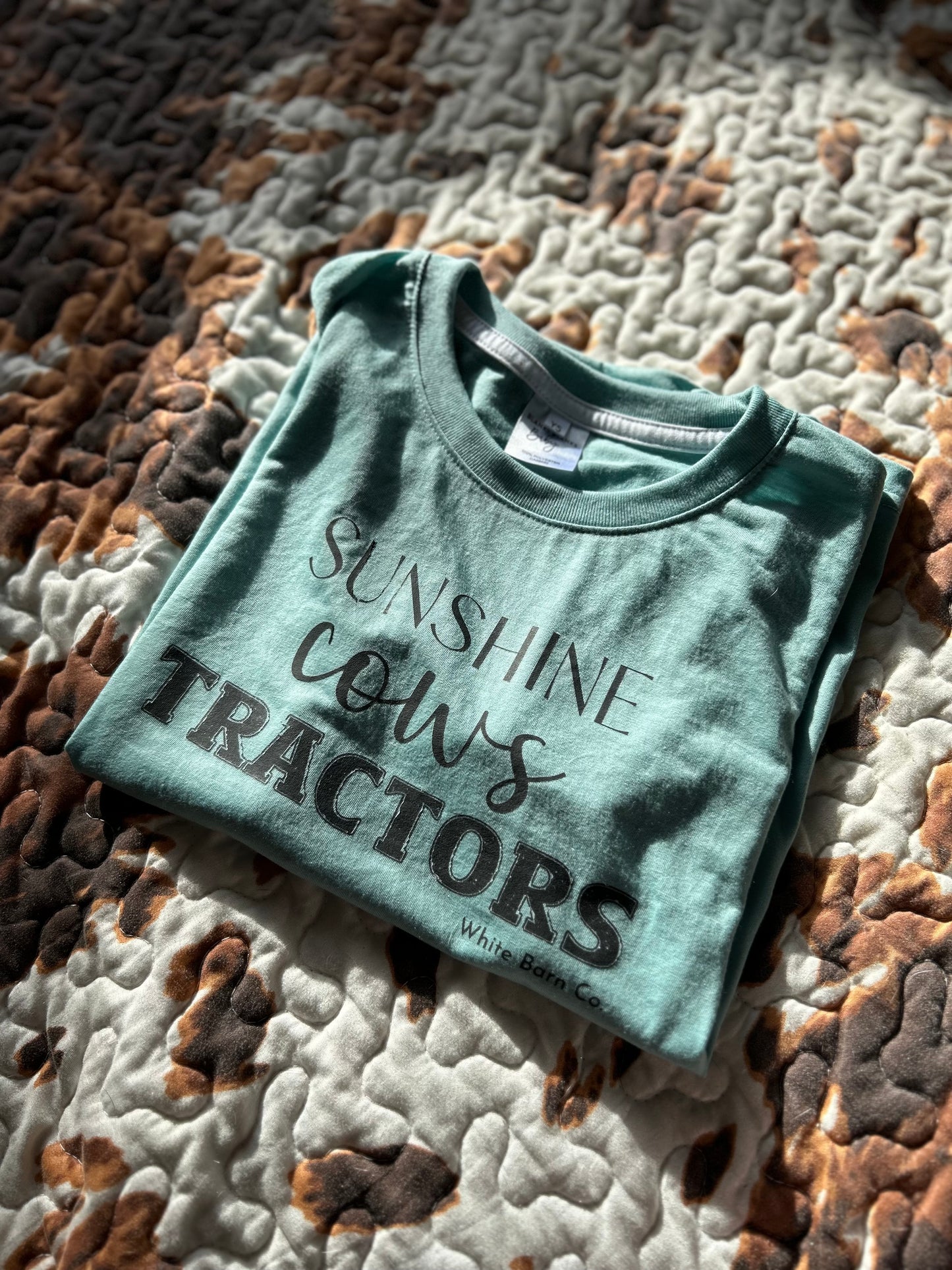 Sunshine, Cows & Tractors Youth Tee