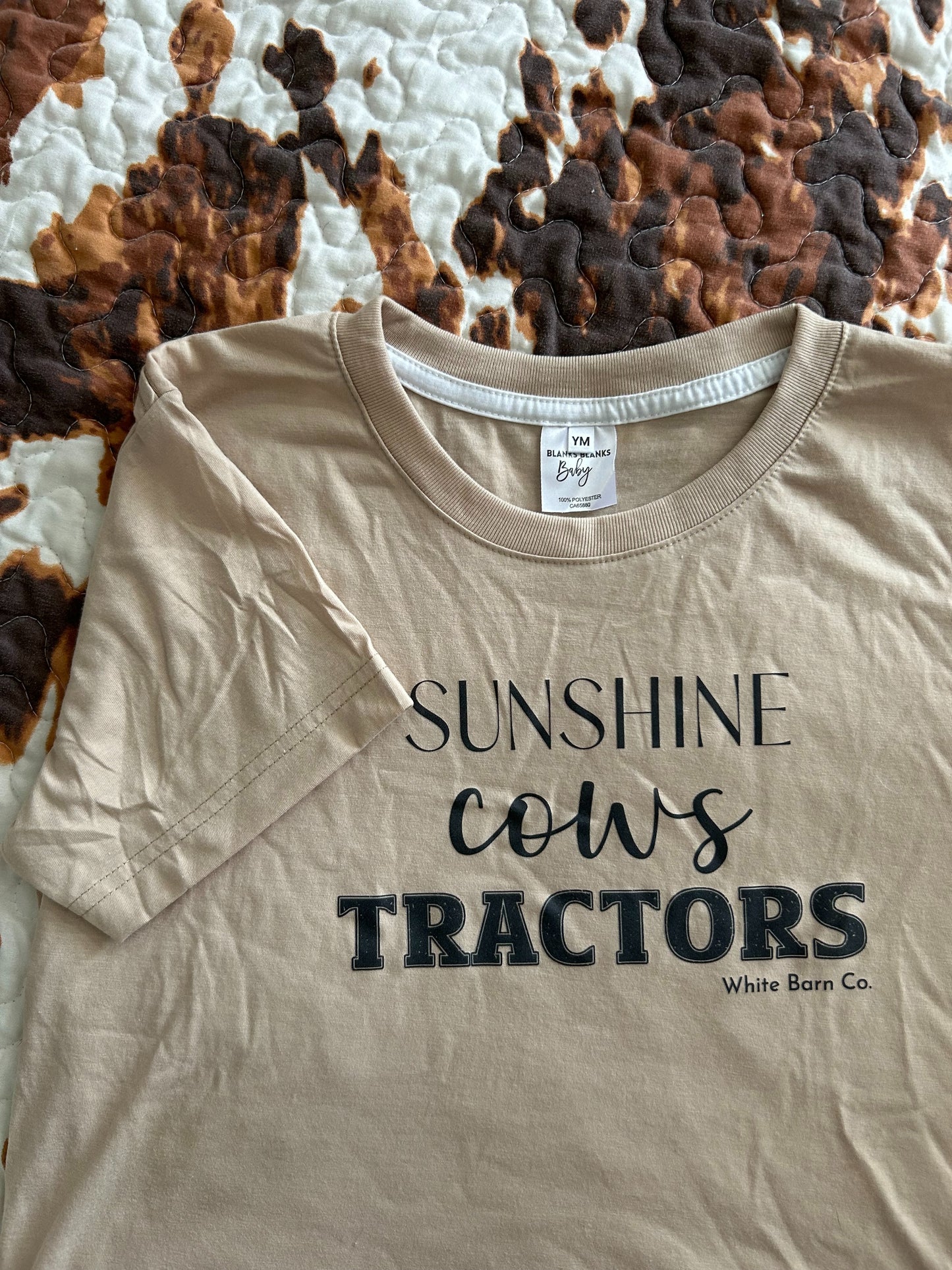 Sunshine, Cows & Tractors Youth Tee